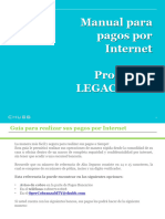 Manual para Pagos Por Internet Productos Legacy Aba