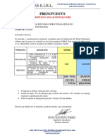 Propuesta - Estructura Panel Metálico - Famai