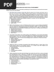 HBSE Online Final Coaching (Questionnaire)