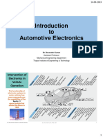 Introduction To Automotive Electronics