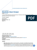 Mandrake (Open Design) - 5th Edition SRD