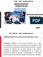 Aula 10 - A - Dimensionamento de Equipe de Engenharia Clínica