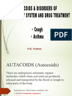 Autacoids, Respiratory Diseases Drug Treatment 2023