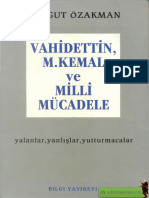 Vahidettin, Mustafa Kemal Ve Milli Mücadele - Turgut Özakman