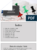 FMI - Fundo Monetário Internacional