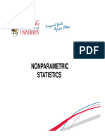 CV6422 Nonparametric Statistics