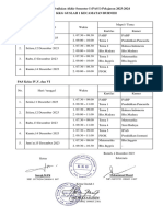 Jadwal Pas 1 Semester 1 2023-2024