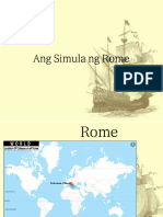 Ang Simula NG Rome Group 1