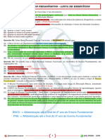 (Resolução) Conhecimentos Pedagógicos - Lista de Exercícios