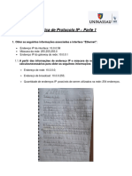 Protocolo IP I e II, Prática Wireshark