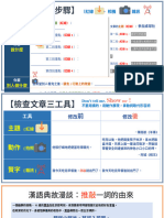中文重要觀念補充01-1：檢查文章五步驟 111.05.25