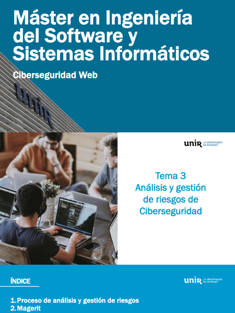 Análisis y Gestión de Riesgos en Ciberseguridad | PDF | La seguridad ...