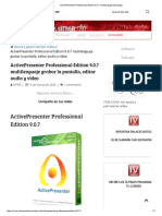 ActivePresenter Professional Edition 9.0.7 Multilenguaje Descargar