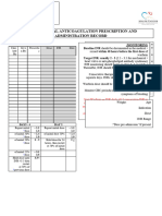 Pediatric Oral Anticoagulation Prescription and Administration Record