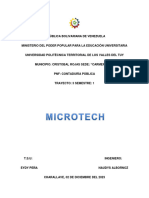 Informe de Microtech