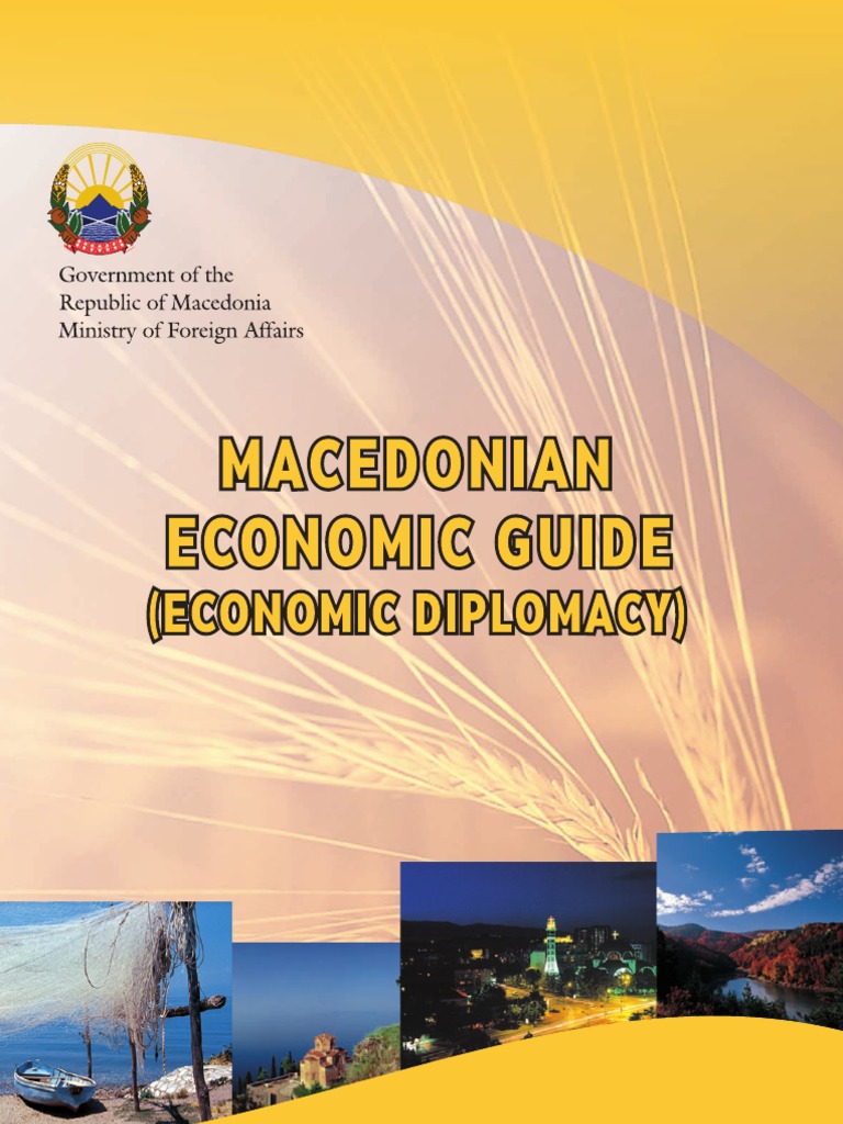 Macedonian Economic Guide PDF Balkans Employment