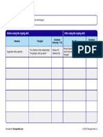 Coping Skills Log