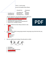 Latihan Soal Pjok Kelas 11 Semester Genap 2022