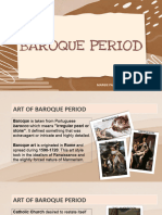 Baroque Period Report