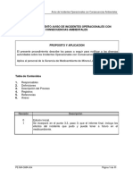 PE-MA-GMA-004 Aviso de Incidentes Operacionales Con Consecuencias Ambientales