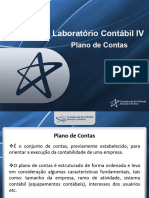 Laboratório Contábil IV - Plano de Contas