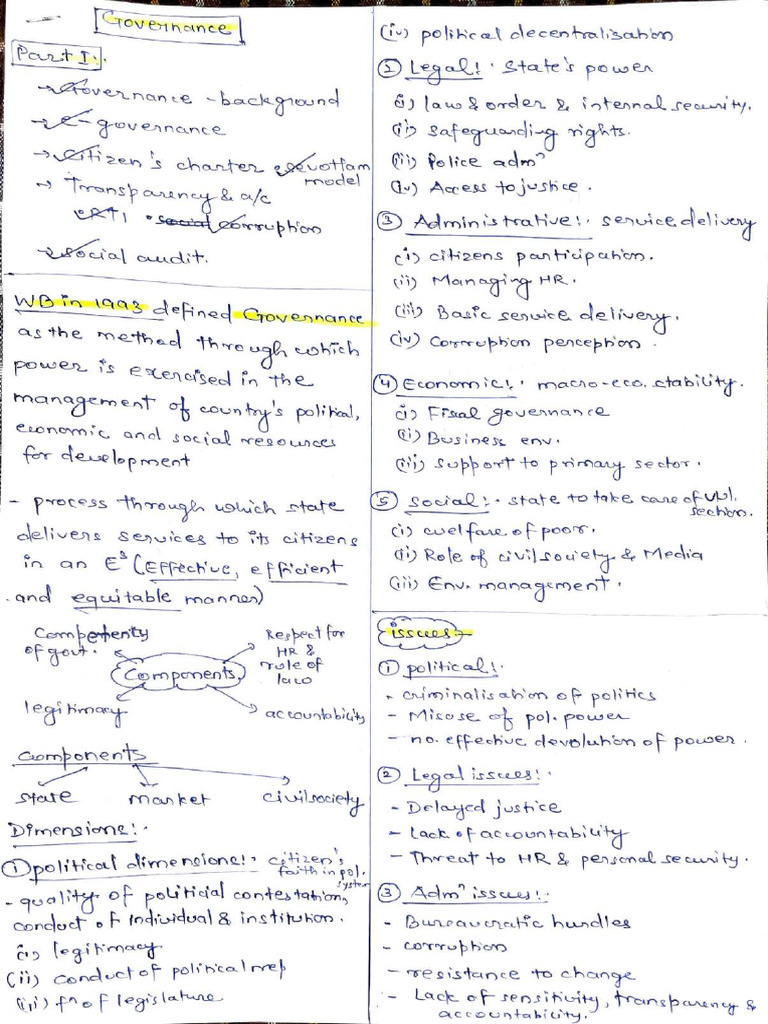 GS2 Notes | PDF
