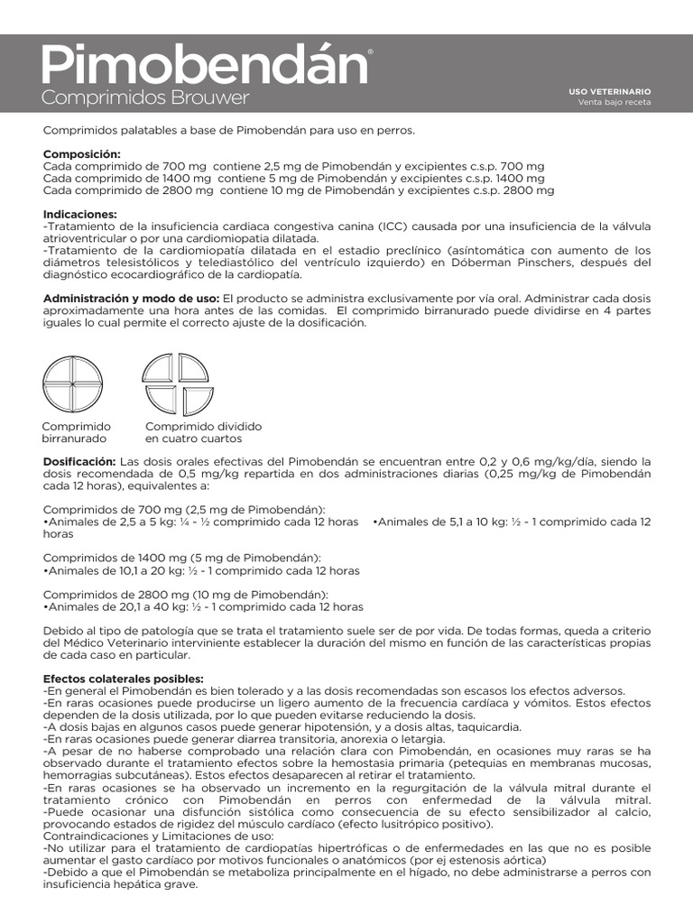 Pimobendan 1639 02D 1 | PDF | Corazón | Sistema cardiovascular