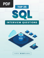 SQL Frequently Asked Interview Questions