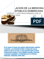 Tema 43 Legislación de La Medicina en R.D.