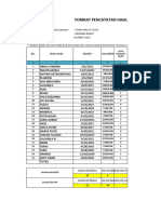 Format Pencatatan Imunisasi MILA