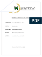 Tarea #2 Del I Parcial Mapa Mental