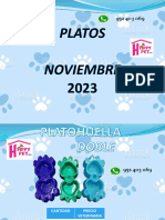 Platos Noviembre 2023
