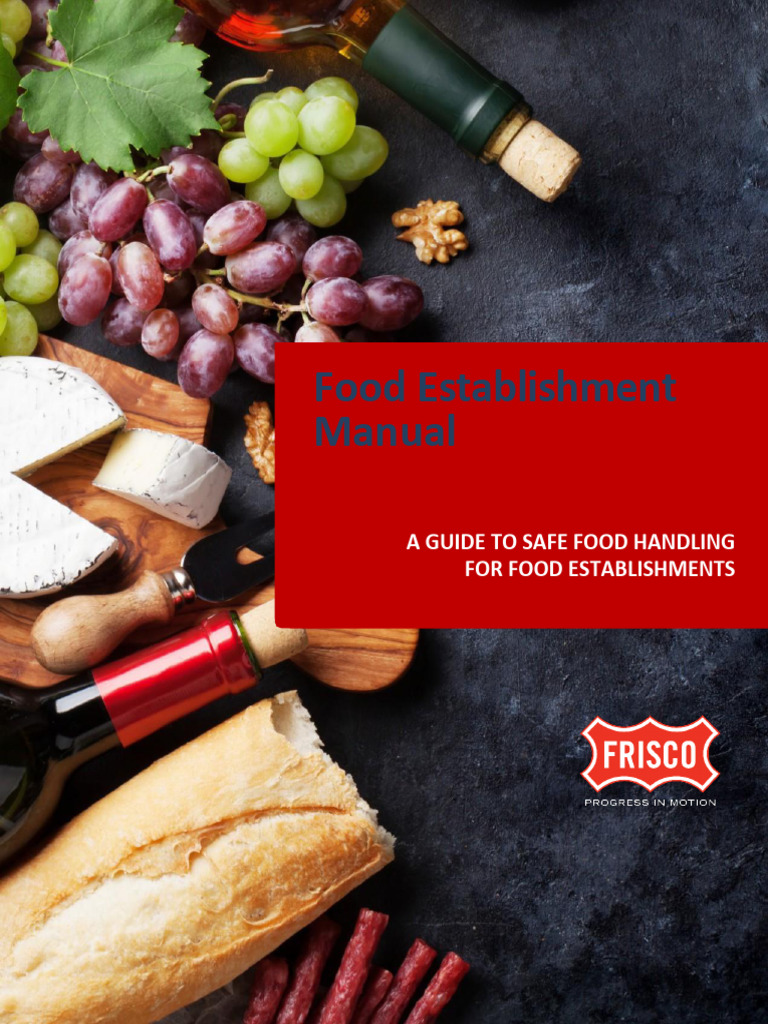 Safe Food Handling Guide for Establishments | PDF | Hand Washing ...
