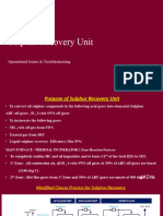 Sulphur Recovery Unit: Operational Issues & Troubleshooting