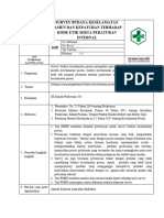 Sop Survey Budaya Keselamatan Pasien Dan Kepatuhan Terhadap Kode Etik Serta Peraturan Internal