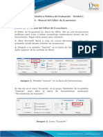 Anexo No 1 - Manual Editor de Ecuaciones