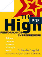 The High-Performance Entrepreneur Golden Rules For Success in Todays World (Bagchi, Subroto) (Z-Library)