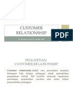 Pertemuan 6 - Customer Relationship