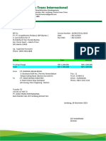 Invoice 036 PT. JTI-PT. SDP Ekspress
