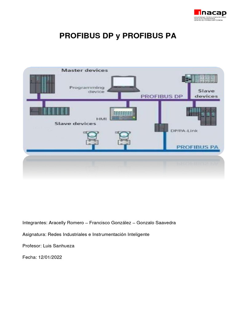 Profibus DP y PA | PDF | USB | Ciencias de la Computación