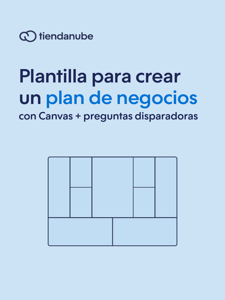 Plantilla para Crear Un Plan de Negocios Con Canvas Preguntas ...