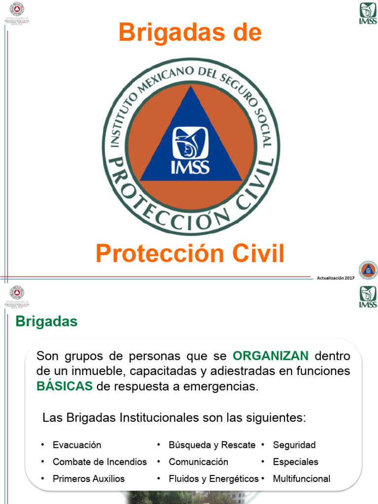 Manual de Brigadas de Protección Civil | PDF | Defensa Civil | Primeros ...