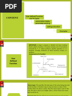 Lecture 2.3.2 User Defined Function