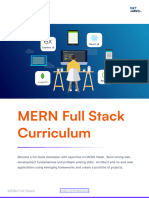 Mern Fullstack Curriculum Intensive