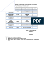 Jadwal Piket Bersama PPK Dan PPS Kecamatan Woja