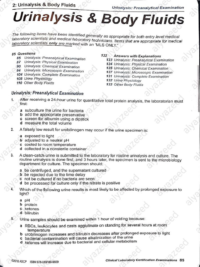 BOC - CM Review Questions With Answers | PDF