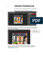 Tutorial Mockup Transparan Cup