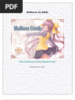 A Mulher que tocou Jesus - mulheres cristas