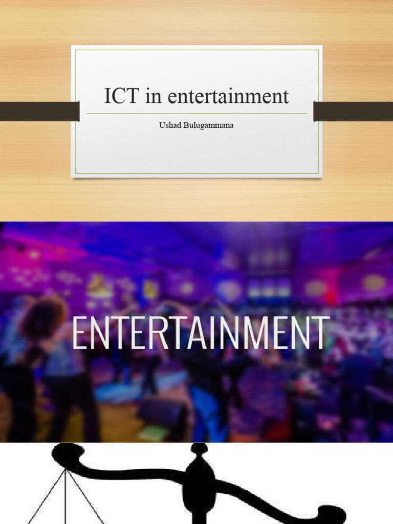 ICT in Entertainment PDF