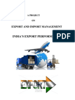Export and Import Management 1